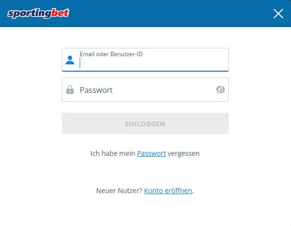 sportingbet login