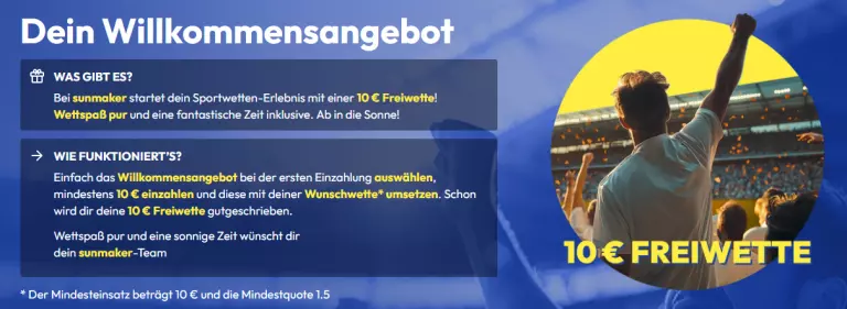sunmaker sportwetten bonus