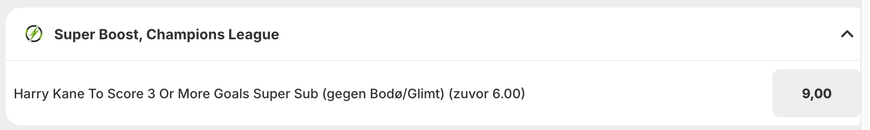 FC Bayern München – FK Bodö/Glimt