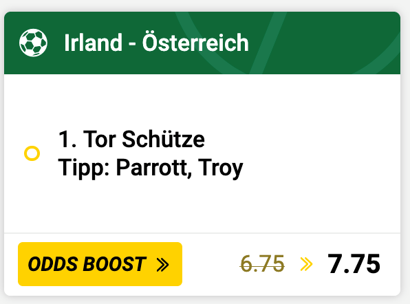Irland – Österreich