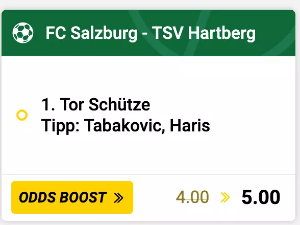 RB Salzburg vs. TSV Hartberg