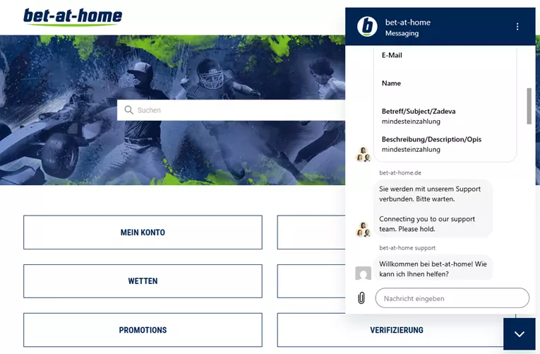 bet-at-home stÃ¶rung