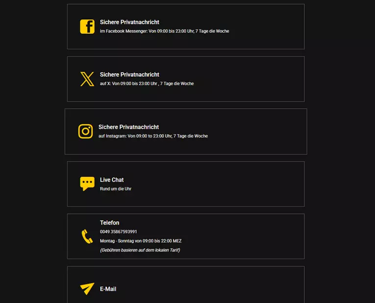 bwin support