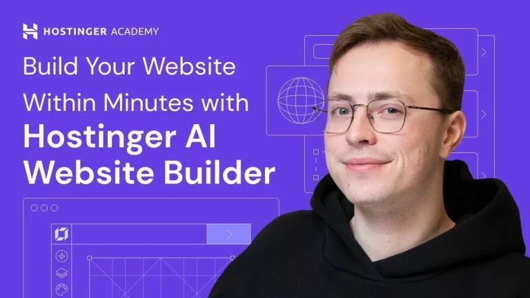 Video: How to build your website with Hostinger AI Website Builder in minutes