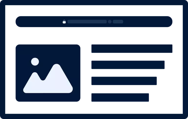 Da gibt es eine Abbildung eines Symbols fÃ¼r Inhalte auf einer Website. In diesem Abschnitt erklÃ¤ren wir die Bedeutung von Inhalten in Deinem Blog.