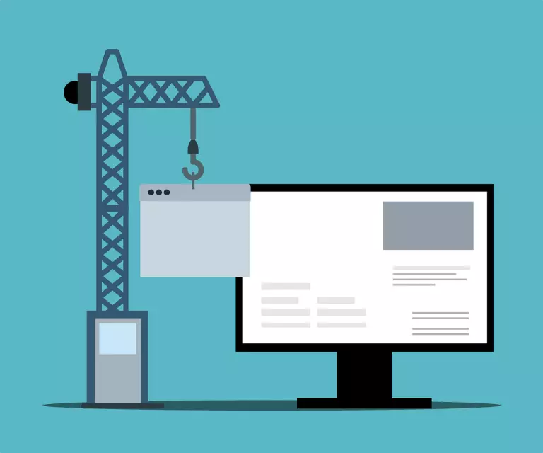 Es gibt eine Illustration, wie die Website erstellt wird. In unserem Artikel zeigen wir dir Schritt fÃ¼r Schritt, wie du deine eigene Website erstellst.