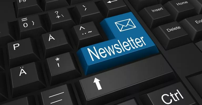 Es gibt eine Tastatur mit einer Taste zum Versenden von Newslettern. In diesem Abschnitt geben wir Dir Inspiration für Newsletter.