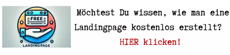 Landingpage kostenlos erstellen