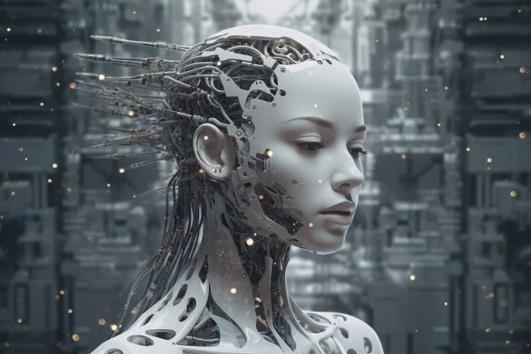 Auf dem Bild ist ein Roboter zu sehen