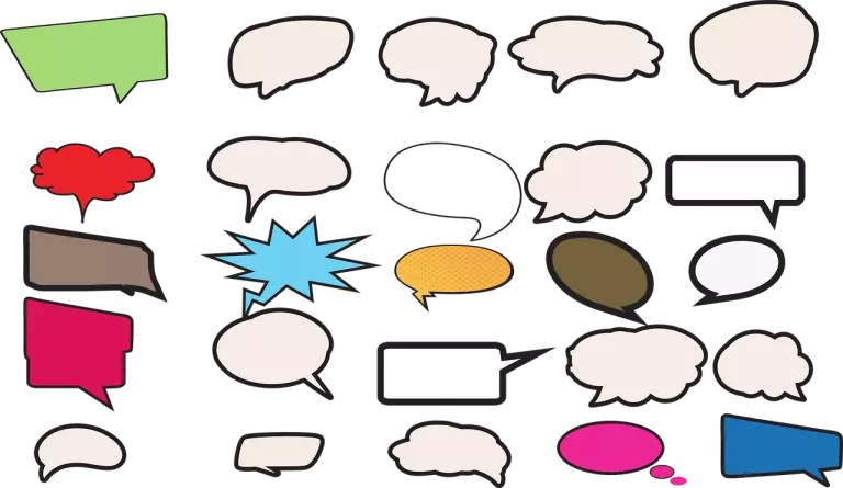 Speech Bubble, Kommunikation, Bildsrpache