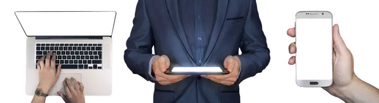 Laptop, Arbeit, Handy, Tablet, Website