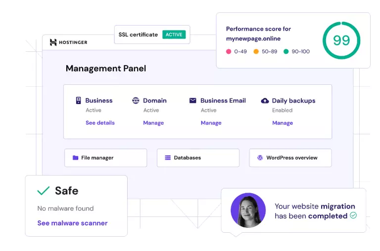 Hostinger Management Panel